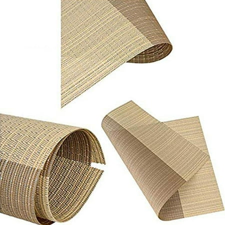Outflower Kitchen Placemat Set Non-Slip Insulated Placemat Washable Placemat PVC Material Various Colors/Shapes (Set of 6) 45*30CM
Outflower Kitchen Placemat Set Non-Slip Insulated Placemat Washable Placemat PVC Material Various Colors/Shapes (Set of 6) 45*30CM
