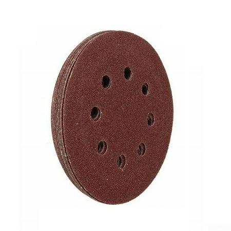 10pcs 125mm 5 Hook Loop Sanding Discs 8 Hole Sandpaper Pads Set Grit 40-2000#
10pcs 125mm 5 Hook Loop Sanding Discs 8 Hole Sandpaper Pads Set Grit 40-2000#