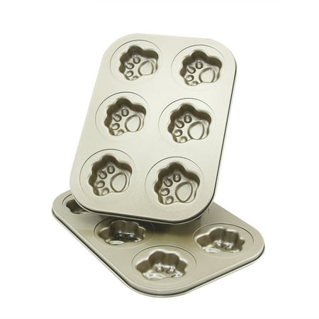 SHARE SUNSHINE Cake Mold 6-Hole Claw Non-Stick Mold Suitable for Making Small Biscuits (Pack of 2)
SHARE SUNSHINE Cake Mold 6-Hole Claw Non-Stick Mold Suitable for Making Small Biscuits (Pack of 2)