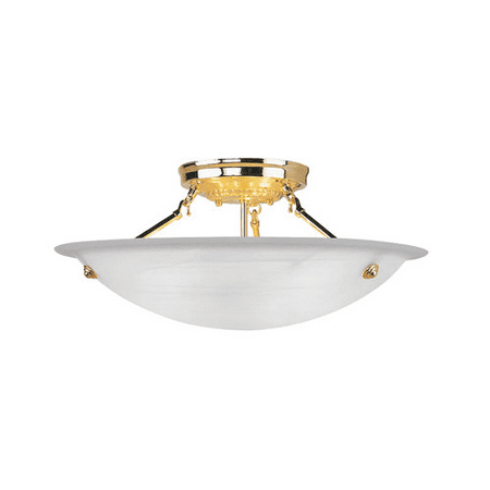 Semi Flush Mounts 3 Light With White Alabaster Polished Brass size 20 in 225 Watts - World of Crystal
Semi Flush Mounts 3 Light With White Alabaster Polished Brass size 20 in 225 Watts - World of Crystal