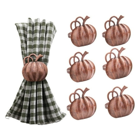 8Pack Pumpkin Napkin Ring Holders Thanksgiving Fall Napkin Ring Holders Pumpkin Dinner Tables Rings for Thanksgiving Dinner Parties Weddings Halloween
8Pack Pumpkin Napkin Ring Holders Thanksgiving Fall Napkin Ring Holders Pumpkin Dinner Tables Rings for Thanksgiving Dinner Parties Weddings Halloween