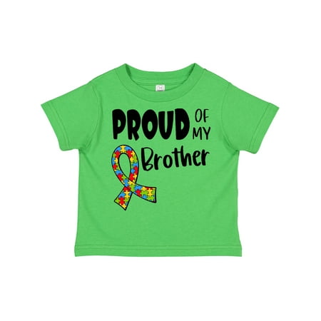 Inktastic Proud of My Brother Autism Awareness Puzzle Piece Ribbon Gift Toddler Boy or Toddler Girl T-Shirt
Inktastic Proud of My Brother Autism Awareness Puzzle Piece Ribbon Gift Toddler Boy or Toddler Girl T-Shirt