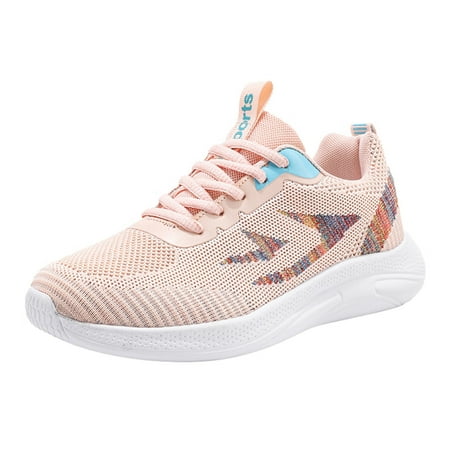 Mesh Sneakers for Women Ladies Fashion Casual Shoes Lace Up Mesh Breathable Lightweight Damping Absorbing Soft Sole Sport Shoes Pink
Mesh Sneakers for Women Ladies Fashion Casual Shoes Lace Up Mesh Breathable Lightweight Damping Absorbing Soft Sole Sport Shoes Pink
