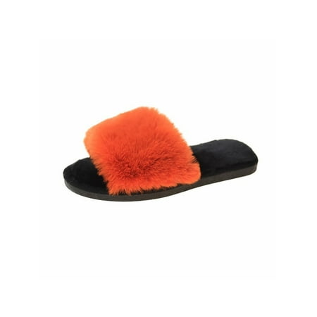 Avamo Ladies Comfort Winter Slipper Slip On Fluffy Slides Casual Breathable Soft Lining Fuzzy Slippers Orange 8.5-9
Avamo Ladies Comfort Winter Slipper Slip On Fluffy Slides Casual Breathable Soft Lining Fuzzy Slippers Orange 8.5-9