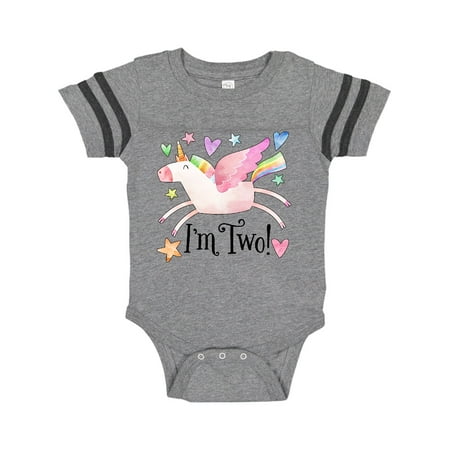 Inktastic I m 2 Cute Rainbow Unicorn with Stars and Hearts Gift Baby Boy or Baby Girl Bodysuit
Inktastic I m 2 Cute Rainbow Unicorn with Stars and Hearts Gift Baby Boy or Baby Girl Bodysuit