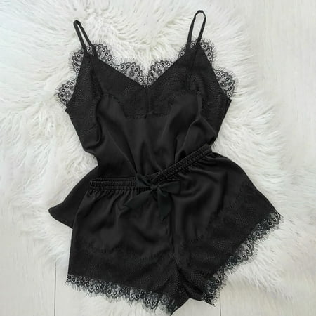 Pajamas for Women SHOPESSA New Cute Satin Silk Pajamas Lingerie Women Underwear Sleepwear Satin Family Gifts Great Gift for Less on Clearence
Pajamas for Women SHOPESSA New Cute Satin Silk Pajamas Lingerie Women Underwear Sleepwear Satin Family Gifts Great Gift for Less on Clearence