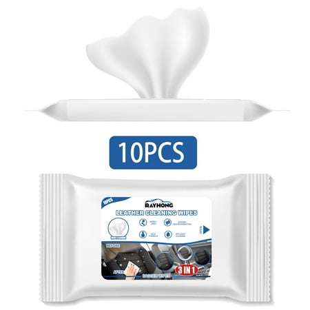 BONIXOOM Count 3-in-1 Leather Upgrade Wipes 10 Cleaning (Pack Of 1) Clean Wipes Protect Leather Clothing Furniture Auto Interiors Shoes Bags
BONIXOOM Count 3-in-1 Leather Upgrade Wipes 10 Cleaning (Pack Of 1) Clean Wipes Protect Leather Clothing Furniture Auto Interiors Shoes Bags