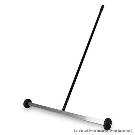 Magnet Sweeper 27” Wide Push-Type Mini Magnetic Broom With Wheels Industrial Pick-Up Tool For Nails Screws And Metal Debris 07265
Magnet Sweeper 27” Wide Push-Type Mini Magnetic Broom With Wheels Industrial Pick-Up Tool For Nails Screws And Metal Debris 07265