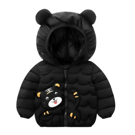 Journey Cartoon Tiger Clothes for Kid Kids Winter Coats with Hooded for Baby Kids Boys and Girls(Black 80cm)
Journey Cartoon Tiger Clothes for Kid Kids Winter Coats with Hooded for Baby Kids Boys and Girls(Black 80cm)