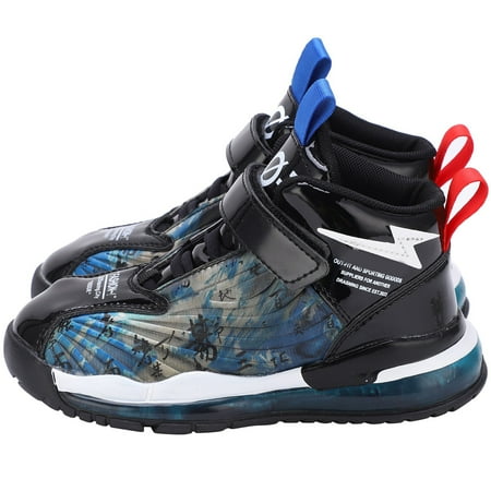 Stylish Sneakers Non Slip Breathable Running Shoes For Outdoor Activities For Children For Sports Camping For Kid Boys Black+Blue 28
Stylish Sneakers Non Slip Breathable Running Shoes For Outdoor Activities For Children For Sports Camping For Kid Boys Black+Blue 28