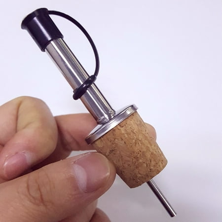 Hot Wooden Bottle Stopper Stainless Steel Wine Oil Pourer Dispenser Wine Bottle Lid Barware and Spout Stopper 2pcs
Hot Wooden Bottle Stopper Stainless Steel Wine Oil Pourer Dispenser Wine Bottle Lid Barware and Spout Stopper 2pcs