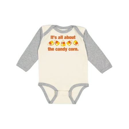 Inktastic All About The Candy Corn Gift Baby Boy or Baby Girl Long Sleeve Bodysuit
Inktastic All About The Candy Corn Gift Baby Boy or Baby Girl Long Sleeve Bodysuit