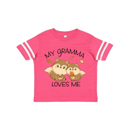 Inktastic My Gramma Loves Me with Cute Squirrels in Autumn Gift Toddler Boy or Toddler Girl T-Shirt
Inktastic My Gramma Loves Me with Cute Squirrels in Autumn Gift Toddler Boy or Toddler Girl T-Shirt