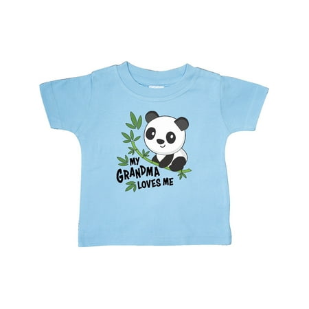 Inktastic My Grandma Loves Me- cute panda Gift Baby Boy or Baby Girl T-Shirt
Inktastic My Grandma Loves Me- cute panda Gift Baby Boy or Baby Girl T-Shirt