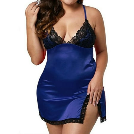 Women Lingerie Lace Underwire Racy Muslin Sleepwear Underwear Nightdress+Briefs Note Please Buy One Or Two Sizes Larger
Women Lingerie Lace Underwire Racy Muslin Sleepwear Underwear Nightdress+Briefs Note Please Buy One Or Two Sizes Larger
