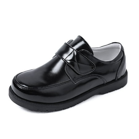 YUNICUS Kids Boys Oxford Classic School Formal Lace Up Dress Shoes