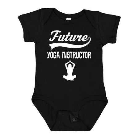 Inktastic Future Yoga Instructor Fitness Teacher Gift Baby Girl Bodysuit
