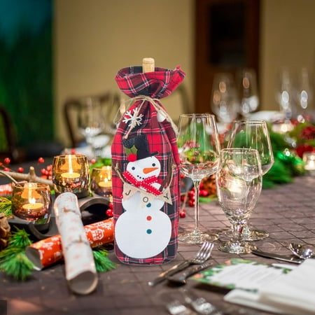 Santa Red Wine Bottle Cover Bags Snowman Table Party Christmas Decor Event Party TANGNADE
Santa Red Wine Bottle Cover Bags Snowman Table Party Christmas Decor Event Party TANGNADE
