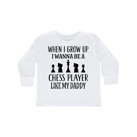 Inktastic Futre Chess Player Like Daddy Gift Toddler Boy or Toddler Girl Long Sleeve T-Shirt
Inktastic Futre Chess Player Like Daddy Gift Toddler Boy or Toddler Girl Long Sleeve T-Shirt