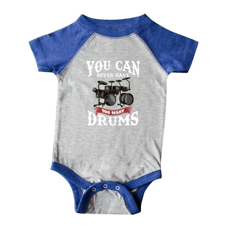 Inktastic Drummer Funny Too Many Drums Music Joke Gift Baby Boy or Baby Girl Bodysuit
Inktastic Drummer Funny Too Many Drums Music Joke Gift Baby Boy or Baby Girl Bodysuit