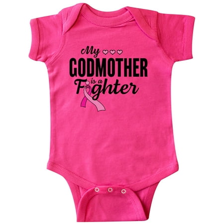 Inktastic Breast Cancer Awareness My Godmother is a Fighter Gift Baby Boy or Baby Girl Bodysuit
Inktastic Breast Cancer Awareness My Godmother is a Fighter Gift Baby Boy or Baby Girl Bodysuit