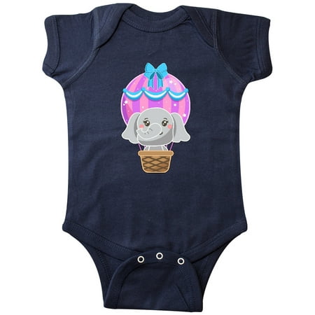 Inktastic Cute Baby Elephant in a Pink Hot Air Balloon Gift Baby Boy or Baby Girl Bodysuit
Inktastic Cute Baby Elephant in a Pink Hot Air Balloon Gift Baby Boy or Baby Girl Bodysuit