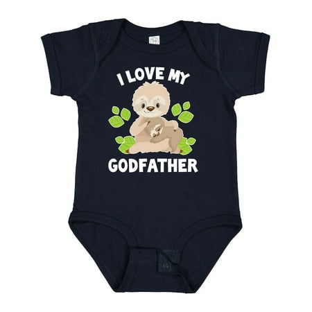 Inktastic Cute Sloth I Love My Godfather with Green Leaves Gift Baby Boy or Baby Girl Bodysuit
Inktastic Cute Sloth I Love My Godfather with Green Leaves Gift Baby Boy or Baby Girl Bodysuit