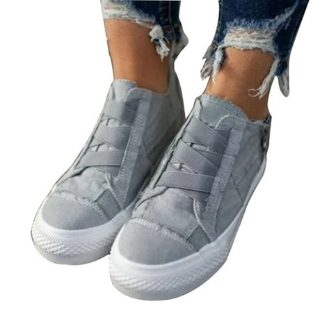 Spring Arch Support Shoes Thick Sole Casual Canvas Shoes with Elastic Strap Closure Quick Putting on for Women Daily New
Spring Arch Support Shoes Thick Sole Casual Canvas Shoes with Elastic Strap Closure Quick Putting on for Women Daily New