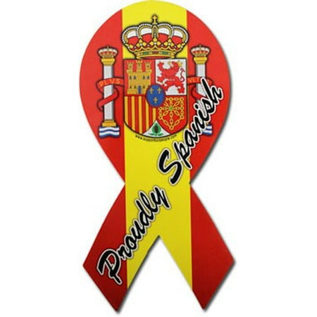 Spain Magnet - 4 x 8 Ribbon Magnet