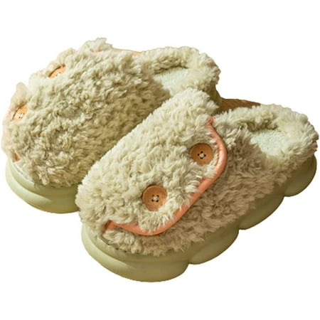 PIKADINGNIS Women Trendy Slippers Couple Cozy Furry Plush Fur Memory Foam Slides Anti Slip Indoor Outdoor Shoes
PIKADINGNIS Women Trendy Slippers Couple Cozy Furry Plush Fur Memory Foam Slides Anti Slip Indoor Outdoor Shoes