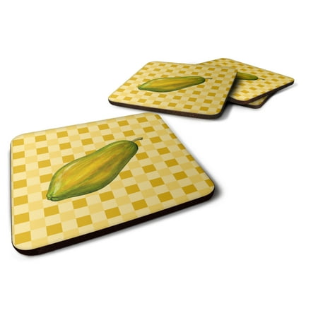 Carolines Treasures BB7241FC Whole Papaya on Basketweave Foam Coaster Set of 4 3 1/2 x 3 1/2 multicolor
Carolines Treasures BB7241FC Whole Papaya on Basketweave Foam Coaster Set of 4 3 1/2 x 3 1/2 multicolor
