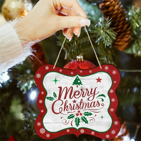 100Fens 5mm Vintage Merry Christmas Wooden Plaques Hanging Sign Holiday Welcoming Front Door Signs New Year Wooden Sign Christmas Party Decorations For Home Doors Decor
100Fens 5mm Vintage Merry Christmas Wooden Plaques Hanging Sign Holiday Welcoming Front Door Signs New Year Wooden Sign Christmas Party Decorations For Home Doors Decor