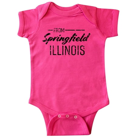 Inktastic From Springfield Illinois in Black Distressed Text Gift Baby Boy or Baby Girl Bodysuit
Inktastic From Springfield Illinois in Black Distressed Text Gift Baby Boy or Baby Girl Bodysuit