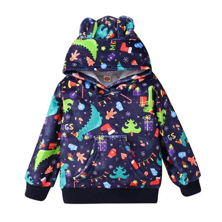 Toddler Boys Christmas Sweatshirt Xmas Clothes Dinosaur Long Sleeve Pullover Shirts 3T(110)
Toddler Boys Christmas Sweatshirt Xmas Clothes Dinosaur Long Sleeve Pullover Shirts 3T(110)