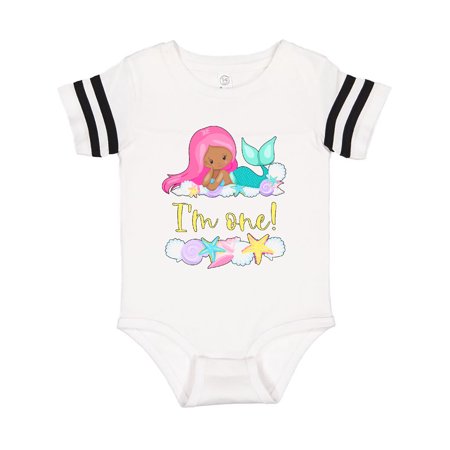Inktastic I m 1 Mermaid with Pink Hair and Shells Gift Baby Boy or Baby Girl Bodysuit
Inktastic I m 1 Mermaid with Pink Hair and Shells Gift Baby Boy or Baby Girl Bodysuit