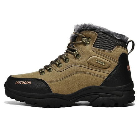 Men s Warm Fleece Hiking Shoes Thickened Mid-top Travel Shoes Suitable For Outdoor Hiking New Autumn And Winter
Men s Warm Fleece Hiking Shoes Thickened Mid-top Travel Shoes Suitable For Outdoor Hiking New Autumn And Winter