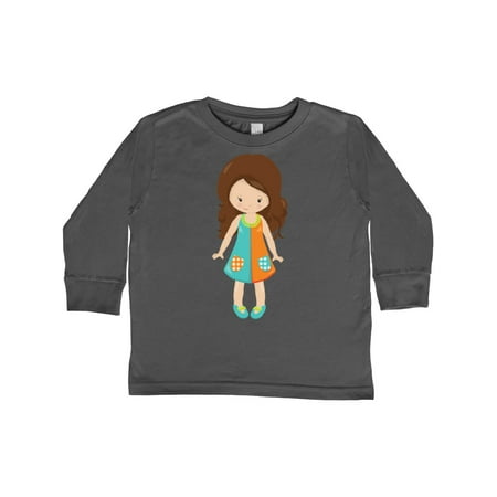 Inktastic Fashion Girl Brown Hair Colorful Dress Blue Shoes Gift Toddler Toddler Girl Long Sleeve T-Shirt
Inktastic Fashion Girl Brown Hair Colorful Dress Blue Shoes Gift Toddler Toddler Girl Long Sleeve T-Shirt