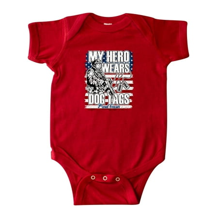 Inktastic My Cousin Wears Dog Tags Hero USA Flag Gift Baby Boy or Baby Girl Bodysuit
Inktastic My Cousin Wears Dog Tags Hero USA Flag Gift Baby Boy or Baby Girl Bodysuit