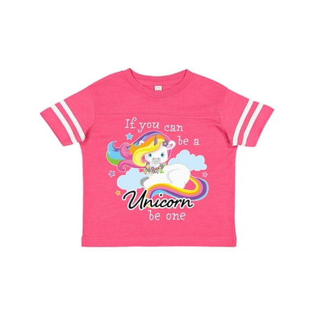 Inktastic If you can be a Unicorn be One with Rainbow Unicorn in Cloud Gift Toddler Boy or Toddler Girl T-Shirt
Inktastic If you can be a Unicorn be One with Rainbow Unicorn in Cloud Gift Toddler Boy or Toddler Girl T-Shirt