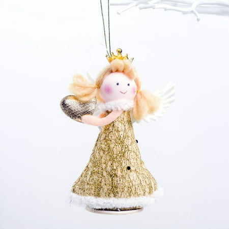 Kuluzego Lace Gauze Dress Princess Girl Pendant Cute Plush Angel Doll Home Decoration
Kuluzego Lace Gauze Dress Princess Girl Pendant Cute Plush Angel Doll Home Decoration