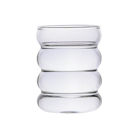 Creative Glass Cup Striped Milk Jug Heat-Resistant Glass with Handle Coffee Milk Tea Separator Cup B1
Creative Glass Cup Striped Milk Jug Heat-Resistant Glass with Handle Coffee Milk Tea Separator Cup B1