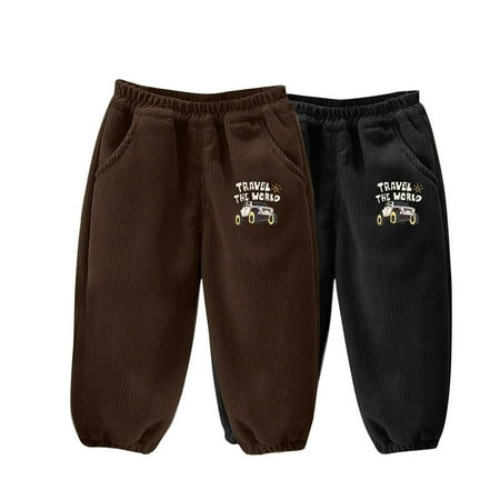 mgdxox Boys And Girls Corduroy Pants For Outerwear Ankle Tied Casual Sweatpants Warm And Thick Pants For Fall Winter Brown 3 Years
mgdxox Boys And Girls Corduroy Pants For Outerwear Ankle Tied Casual Sweatpants Warm And Thick Pants For Fall Winter Brown 3 Years
