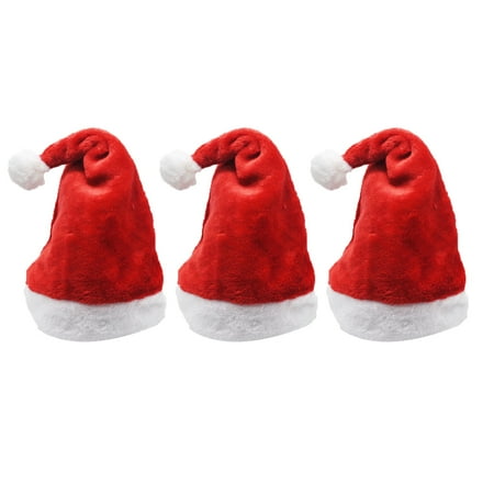Qumonin 3 Pcs Short Floss Santa Claus Hat Christmas Headdress Costume Accessory Christmas Festival Decor Gift Bag for Kid Adult
Qumonin 3 Pcs Short Floss Santa Claus Hat Christmas Headdress Costume Accessory Christmas Festival Decor Gift Bag for Kid Adult