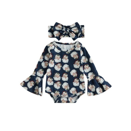 sdghg Christmas Baby Girls Jumpsuits Outfit Santa Claus Printed Long Sleeves Romper and Headband Set
sdghg Christmas Baby Girls Jumpsuits Outfit Santa Claus Printed Long Sleeves Romper and Headband Set