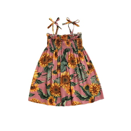 Canrulo Toddler Baby Girls Boho Floral Strappy Dress Summer Casual Princess Dresses Beach Tutu Sundress Pink 4-5 Years
Canrulo Toddler Baby Girls Boho Floral Strappy Dress Summer Casual Princess Dresses Beach Tutu Sundress Pink 4-5 Years