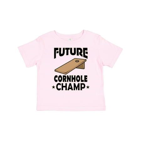 Inktastic Future Cornhole Player Gift Toddler Boy or Toddler Girl T-Shirt
