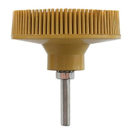 Rubber Electric Drill Disc Brush Multipurpose Deburring Polishing Brush Yellow 3inch
Rubber Electric Drill Disc Brush Multipurpose Deburring Polishing Brush Yellow 3inch