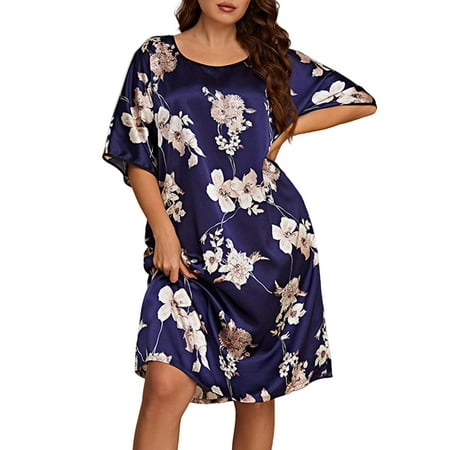 PEASKJP Plus Size Nightgowns for Women Sleeveless Sleep Shirts Chemise Night Lingerie Dress Womens Gowns in Sleepwear Navy 3X-L
PEASKJP Plus Size Nightgowns for Women Sleeveless Sleep Shirts Chemise Night Lingerie Dress Womens Gowns in Sleepwear Navy 3X-L
