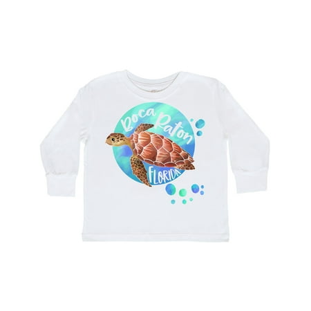 Inktastic Boca Raton Florida Swimming Sea Turtle with Bubbles Gift Toddler Boy or Toddler Girl Long Sleeve T-Shirt
Inktastic Boca Raton Florida Swimming Sea Turtle with Bubbles Gift Toddler Boy or Toddler Girl Long Sleeve T-Shirt