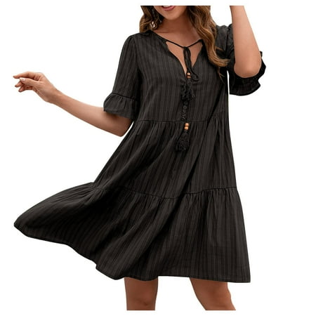 Women s Dresses Short Sleeve Long Skirts Casual Group Slip Dresses Suitable for Daily Life and Play
Women s Dresses Short Sleeve Long Skirts Casual Group Slip Dresses Suitable for Daily Life and Play